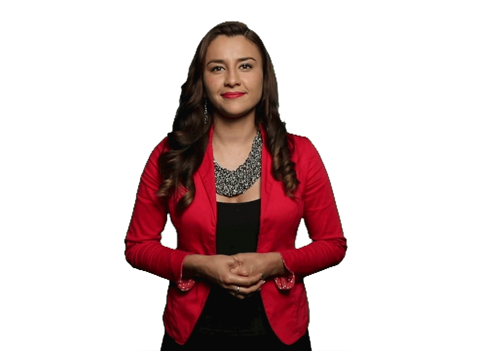 Gif Quienes Somos señado por una persona sorda